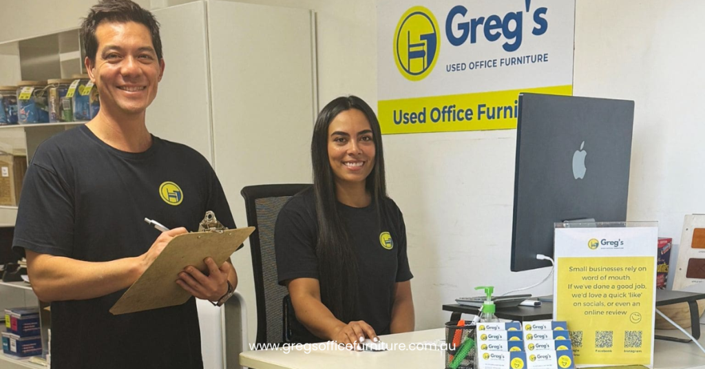 Greg's office furniture