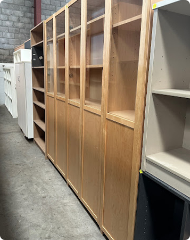 Bookcases and cabinets