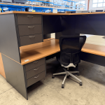 Office Chair with Desk