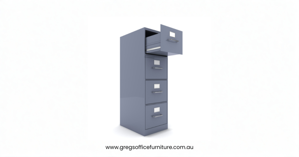 Vertical filling cabinet
